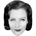 Greta Garbo (BW) Big Head. Masque plus grand que nature.