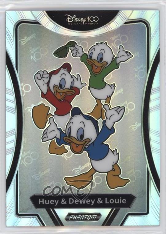 2023 Phantom Disney 100 Years of Wonder Silver Holo Huey Dewey Louie & 0x09