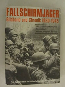Fallschirmjäger - Bildband un Chronik 1939-1945 Paratroopers GERMAN ENGLISH TEXT - Picture 1 of 12