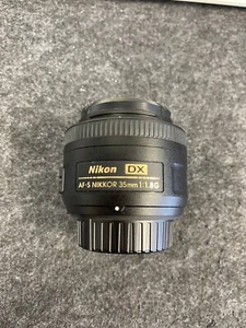 NIKON DX Objektiv AF-S Nikkor 35 mm 1:1.8 G - Bild 1 von 3