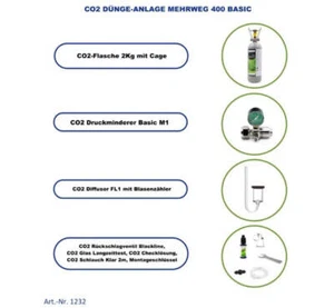 CO2 Dünge Anlage Mehrweg 400 Basic (1232) - Bild 1 von 8