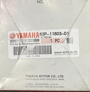 GENUINE YAMAHA PISTON RINGS 63P-11603-01 - Bild 1 von 2