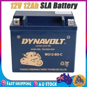 MG12-BS-C YTX12-BS 12V 12Ah SLA Battery For ATV Quad Buggy Dirt Bike Motorcycle - Picture 1 of 13