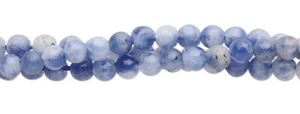 1 Strand(200) Natural Sodalite B Grade Small 2mm Round Beads with 0.5-1.5mm Hole - Picture 1 of 6