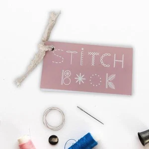 Creative Mini Sewing Book for Embroidery and Sewing Embroidery Stitches Book - Picture 1 of 7