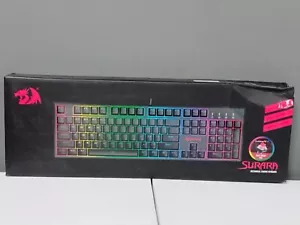 Redragon K582 SURARA RGB LED Backlit Mechanical Gaming Keyboard, 104 Keys-Linear - Picture 1 of 2