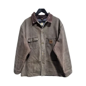 Carhartt Vintage Denim Arbeitsjacke Herren Braun Gr. XL - Bild 1 von 6