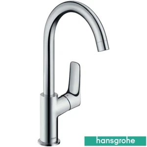 Hansgrohe Logis Chrome Single Lever Basin Mixer Tap 210 With Pop-Up Waste - Picture 1 of 9