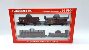 Fleischmann 1:87 H0 95 5804 Güterwagen Set 1945-1949 der DR Limitiert in OVP - Bild 1 von 4
