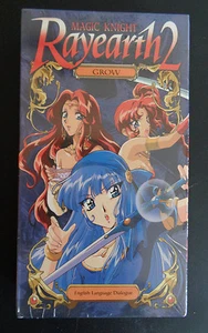 Magic Knight RAYEARTH Grow (VHS, 2000, Dubbed) NEW Free Shipping Vintage SEALED - Bild 1 von 2
