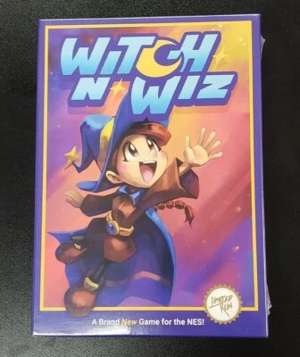 Witch N Wiz NES Nintendo Entertain System Limited Run LRG - BRAND NEW EALED - Image 1 of 2
