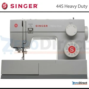 Máquina de coser clásica de alta resistencia Singer 44S 97 puntadas, 23 puntadas incorporadas - Imagen 1 de 7