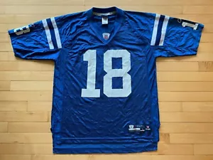 VTG Reebok Indianapolis Colts Peyton Manning On Field Jersey Mens Sz L - Picture 1 of 3
