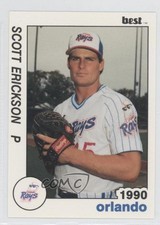 1990 Best Orlando Sun Rays Scott Erickson #16 Rookie RC