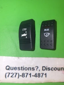 Boat Switch Plate Covers 2 Pcs Size( 2" x 7/8" x 3/8") - Bild 1 von 2