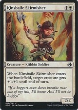 4 x Kinsbaile Skirmisher (015/067) - Elspeth vs. Kiora - Common