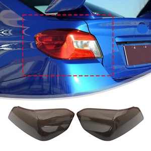 ABS Smoked Black Car Taillight Cover For Subaru WRX STI / XV Crosstrek 2015-2021 - Picture 1 of 11