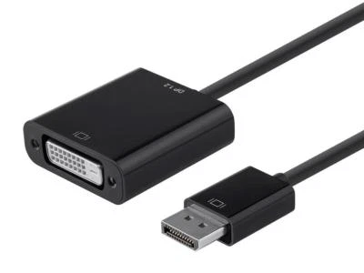 Monoprice - DisplayPort 1.2a to DVI Active Adapter - Black - Image 1 of 4