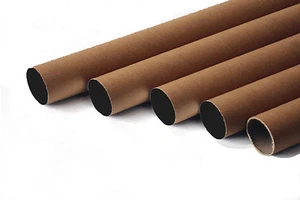 5 tubi CARTONE CON TAPPO PLASTICA SPEDIZIONI POSTALI ALT85x8cm DIAMETRO AVANA - Imagen 1 de 1