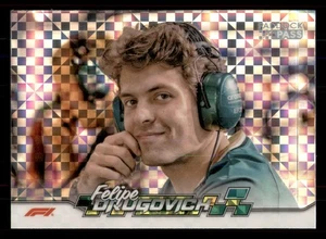 Felipe Drugovich 2024 Topps Paddock Pass Formula 1 #24 Chrome X-Fractor F1 Team - Picture 1 of 2