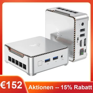 NiPoGi Mini PC Windows 11 Intel 12th N97 (bis zu 3,6GHz) 16GB+512GB 5G WIFI BT - Bild 1 von 14