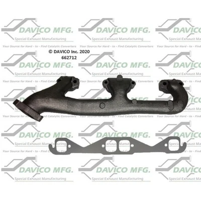 662712 Davico Exhaust Manifold  Passenger Right Side for Chevy Suburban Hand - Изображение 1 из 2