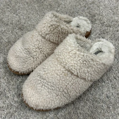 Zapatillas para mujer Minnetonka Sondra 8M 44243 imitación piel blanca mocasión sin cordones Foto 1 de 4