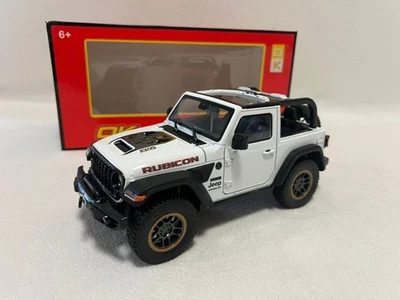 1:18 Scale Jeep Wrangler Rubicon Alloy Diecast Model Car Off-Road SUV Toy - Image 1 of 4