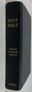 Vintage Nelson Holy Bible Revised Standard Version Black 1953 - Bild 1 von 10