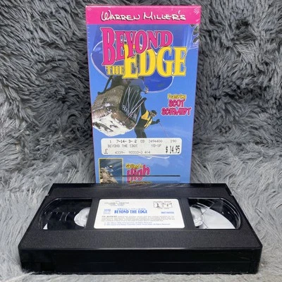 Warren Miller's Beyond The Edge VHS Tape 1994 Scot Schmidt Snow Skiing Extreme — 第 1/4 张图片
