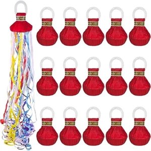 Pack of 15 Colorful Confetti Streamers for Weddings Birthdays Parties Safe - Picture 1 of 8