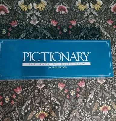Vintage Pictionary Second Edition The Game Of Quickdraw 1990 (NEW SEALED!) - Image 1 of 4