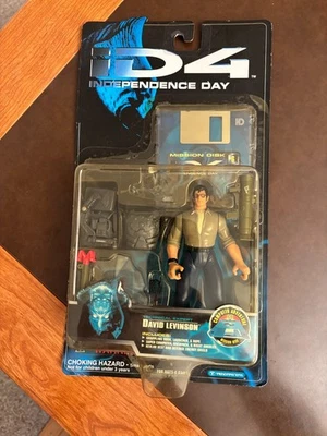 Independence Day D4 Action Figure David Levinson 1996 Trendmasters NIB - Image 1 of 2