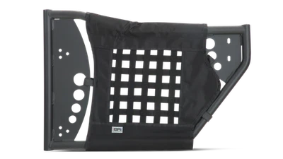 Body Armor 4x4 Trail Doors Rear Pair Fits 18+ Jeep Wrangler JL and Gladiator JT - Image 1 of 4