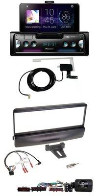 Pioneer DAB Bluetooth Lenkrad USB Autoradio für Ford Escort Focus schwarz - Bild 1 von 4