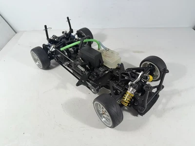 Vintage Ofna Hobao Hyper Gpx4 1:10 Nitro Touring Car Slider Project - Image 1 of 4