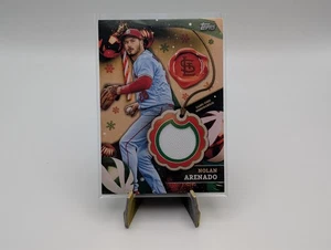 2024 Topps Holiday NOLAN ARENADO #RC-NA Relics Game-Used St. Louis Cardinals - Picture 1 of 1