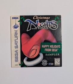 Christmas Nights Into Dreams Sampler Disc Sega Saturn Tested Working