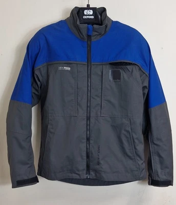 Spada Waterproof Motorcycle Jacket Seeker Large Blue Grey Commuting Motorbike - Image 1 of 4