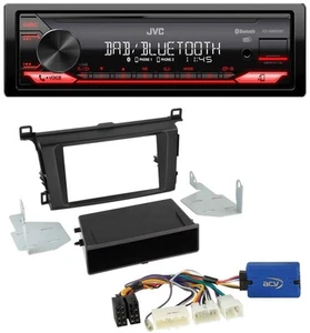 JVC Bluetooth USB DAB MP3 Autoradio für Toyota RAV-4 (ab 2013) - Bild 1 von 7