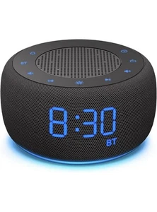 BUFFBEE Bluetooth Speaker Alarm Clock with FM Radio - High Fidelity Sound, Full - Picture 1 of 7