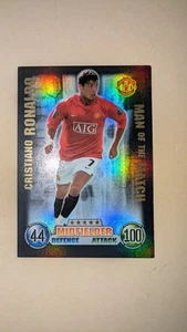 Manchester United - Cristiano Ronaldo - Match Attax -2007 -08 - Man of the Match - Picture 1 of 2