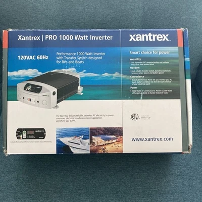 Xantrex XM 1000 Pro Series 806-1010 12V Inversor de Potencia Probado Envío Rápido Foto 1 de 4