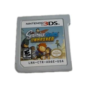 Scribblenauts Unmasked (Nintendo 3DS) Nur Spielkassette - Gebraucht - Bild 1 von 6