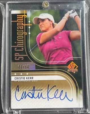 2012 SP Authentic Golf - Christie Kerr Auto - SP Chirography - #21/50 - #C-CK - Image 1 of 2