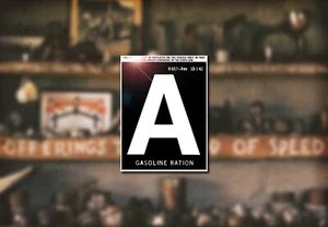 War Gas Ration A Water Decal Hot Rod Flathead Ford Sticker WWII Restoration - Picture 1 of 2