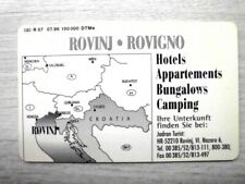 R 07   07.96,  Telefonkarte,  ROVINJ Istrien Kroatien , TK., Aufl. 150000
