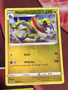 C6326 POKEMON TCG SCUDO SPADA STELLE BRILLANTI HEXORUS #112 QUASI NUOVO REVERSE HOLO RARO - Foto 1 di 12