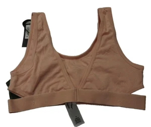 Girls Art Class 2 pack Seamless Pullover Bra - Green/Beige Size S - Picture 1 of 7