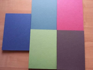 Colorpappe Bastelpappe Pappe Buntpapier Din A2 59,4 x 42 cm 1,0mm - Bild 1 von 6